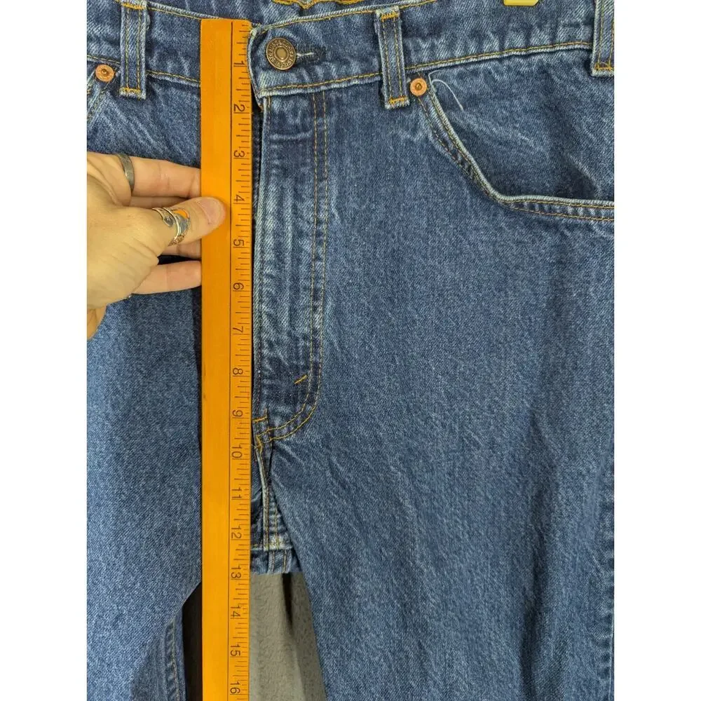 Vintage 1988 Levi's 505 Orange Tab Made in USA Jeans Mens 36x30 (measures 33x27)